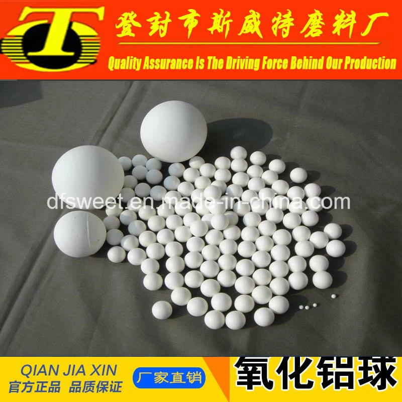 Al2O3 92% Alumina Ceramic Grinding Ball China Manufacturers