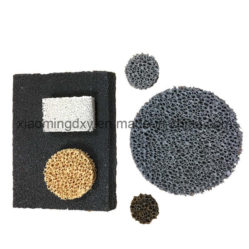 Ceramic Foam Filter Alumina, Sic, Zirconia Material Honeycomb Filter