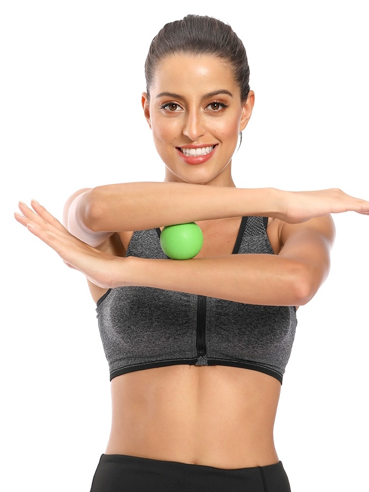colorful Silicone Massage Ball Single Lacrosse Ball Massage Ball for Yoga