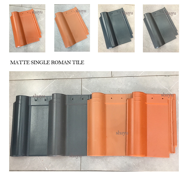 Single Roman Roof Tile Ceramic for Sale From Foshan