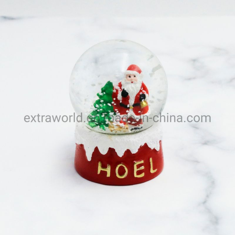 45cm 60cm 80cm 100cm Polyresin Christmas Santa Snowball Decoration