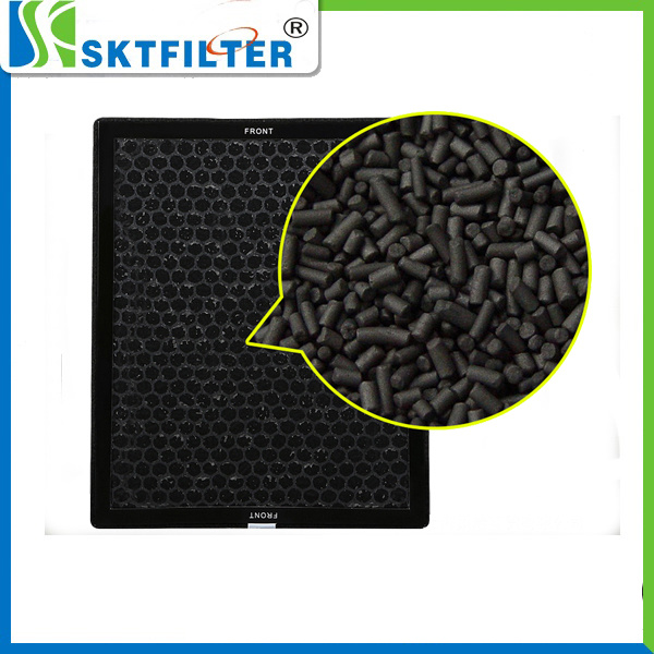Activated Carbon Filter in Cardboard Honeycomb