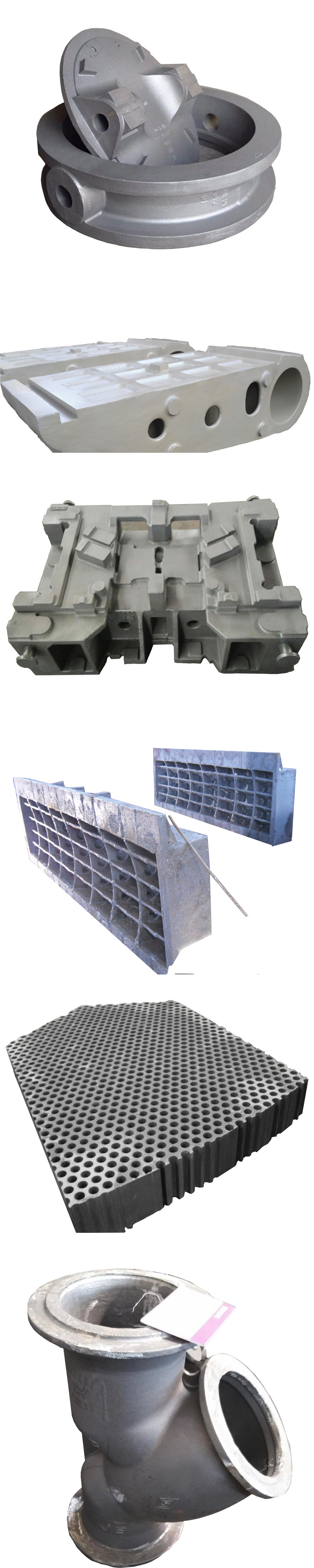 OEM Cast Foundry Mold Casting Super Heavy Duty Caster Cast Iron