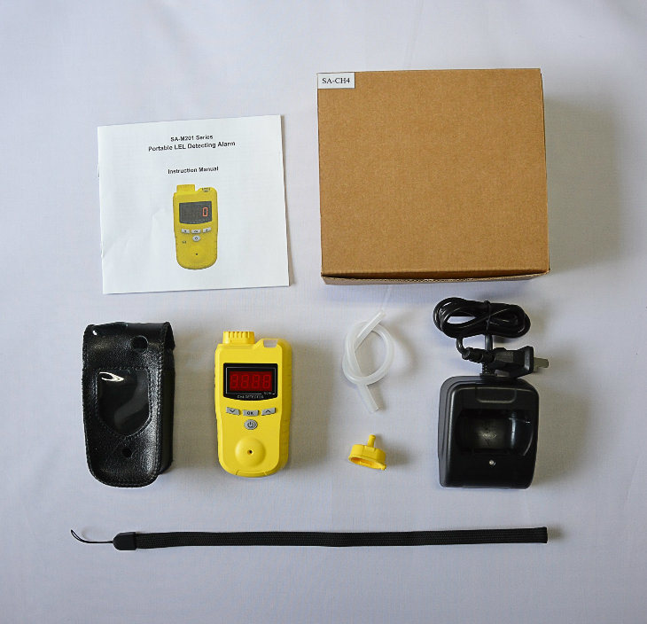 Portable Single Gas Detector CH4/Methane Gas Monitor with Catalytic CH4 Sensor