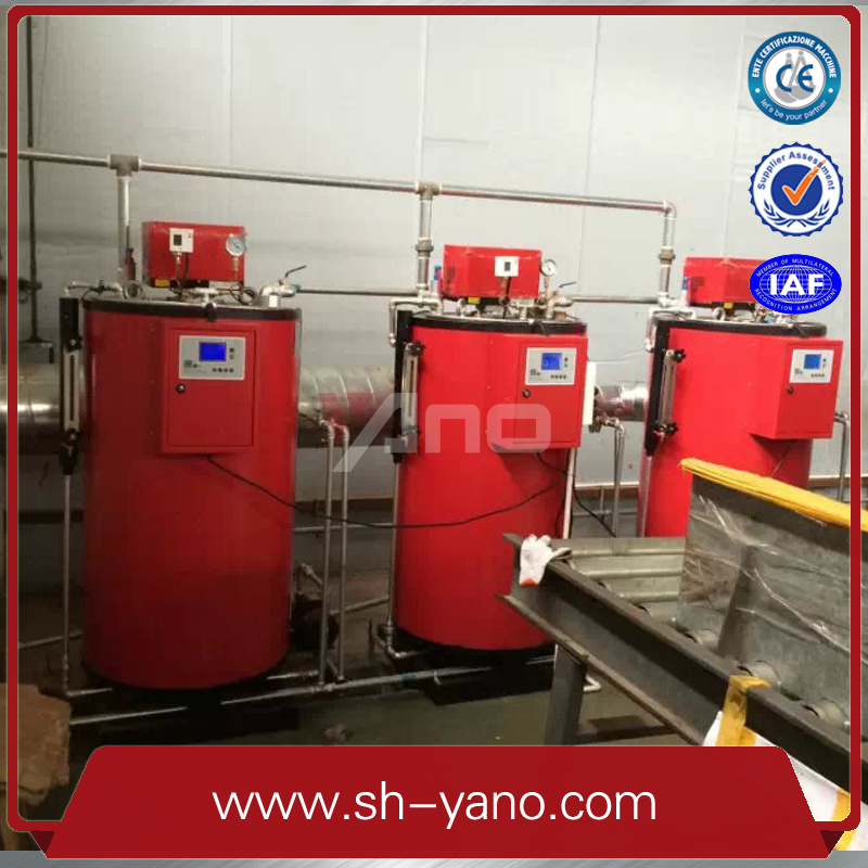 8bar 100kg/H LPG Gas Fuel Steam Boiler for Heating in Food Industry Line