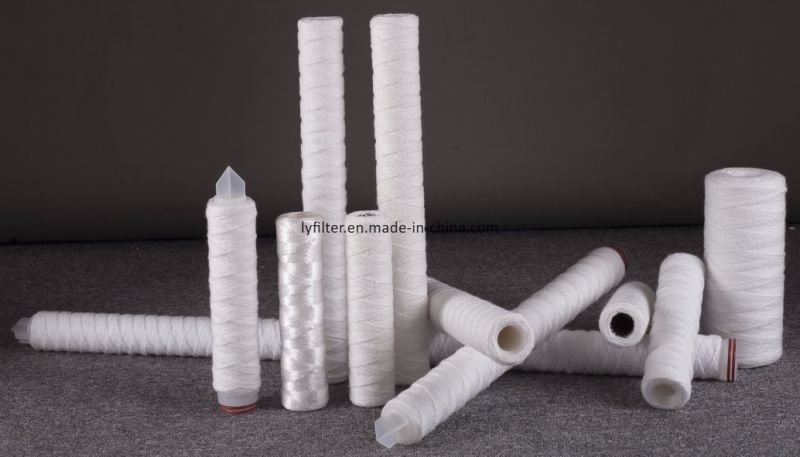 Industrial String Wound Thread Cartridge Filter for for Water Purification