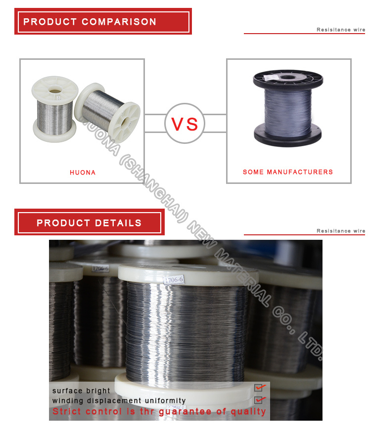 Nicr8020/7030/6015 Ceramic Pad Heater Heating Wire