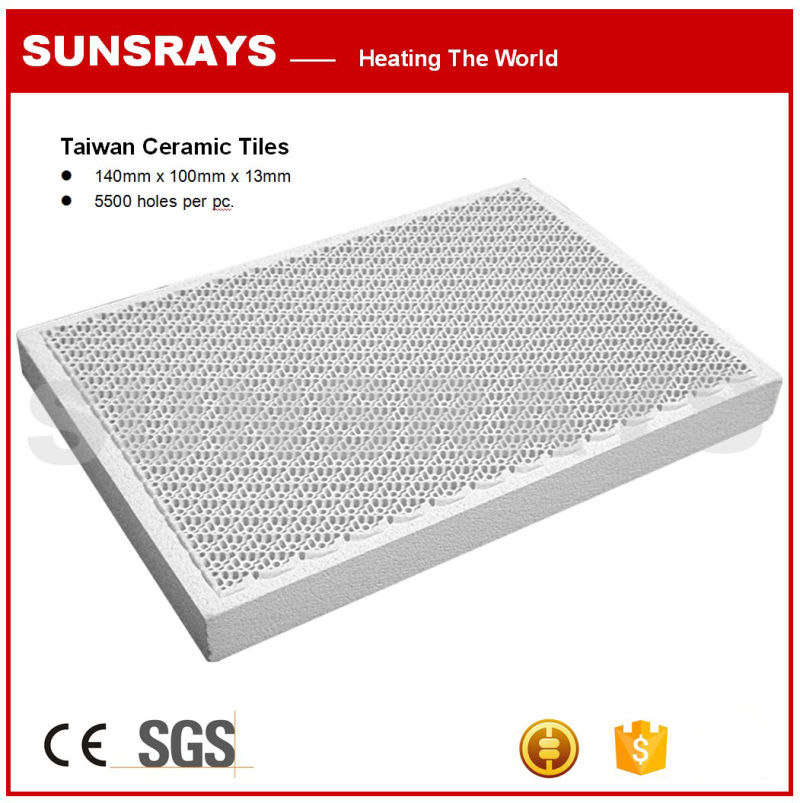 Honeycomb Ceramic Tiles Ceramic Plate for Infrared Burner