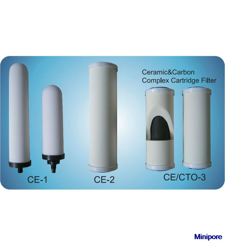 Stainless Steel Filter with Ceramic Filter Cartridge 0.5-0.8micron