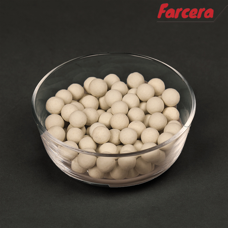 Support Medium Inert Ceramic Ball 17%-99% Alumina Packing Ball