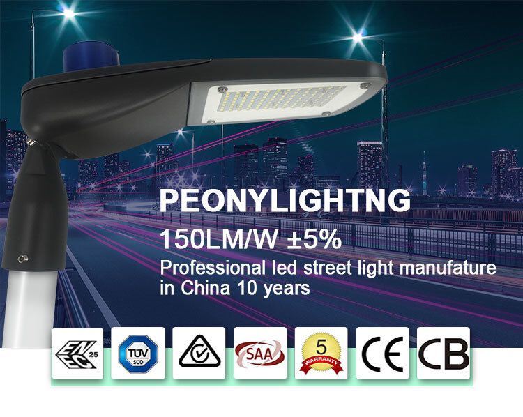 Good Quality High Lumen Outdoor Lighting Waterproof Light Control IP65 40W LED Street Light