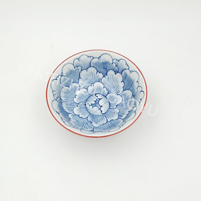 Good Quality Hand-Painting Undergalzed 6" Ceramic Salad Bowl