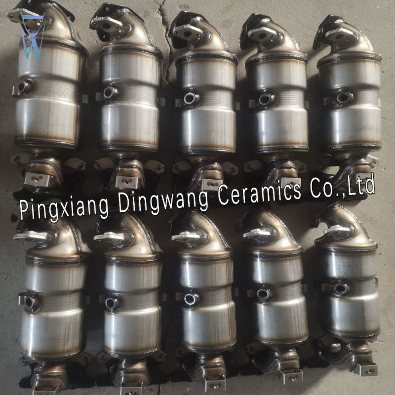 Ture Euro 2/3/4 Ceramic Substrate Catalytic Converter