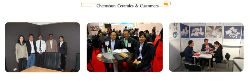 Chemshun Wear Resistant Alumina Ceramic Lining Industrial Ceramics