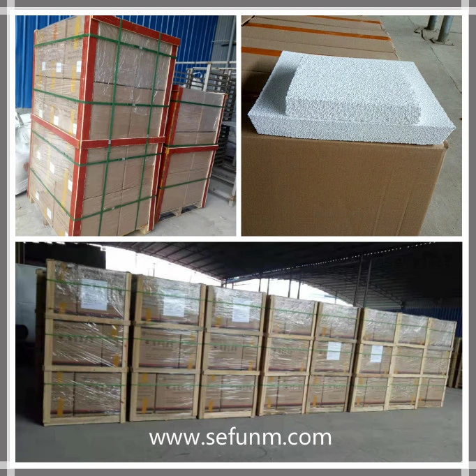 Silicon Carbide, Zirconia, Alumina Foundry Ceramic Foam Filter