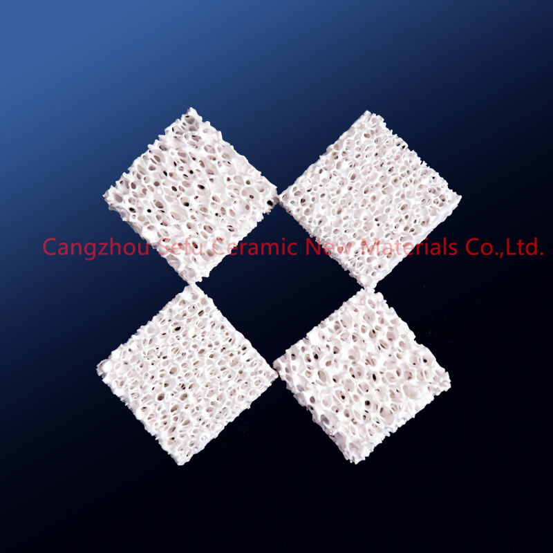 Alumina Ceramic Foam Filter with Large Inner Surface Area