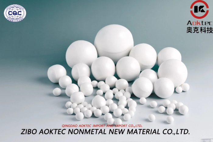 3-50mm High Alumina Inert Alumina Ceramic Ball as Catalyst Support Media
