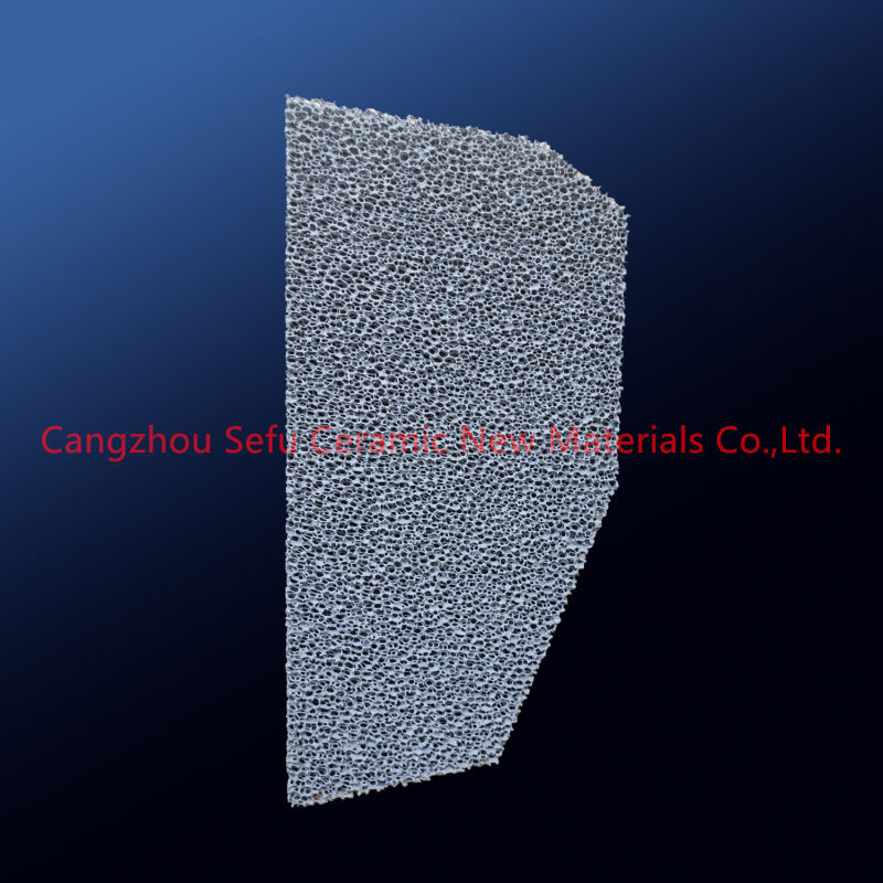 Round Silicon Carbide Ceramic Foam Filter