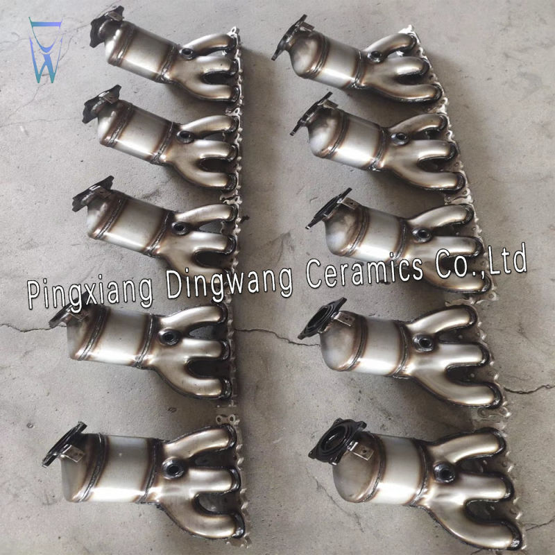 Auto Exhaust System Catalytic Converter Ceramic Catalyst