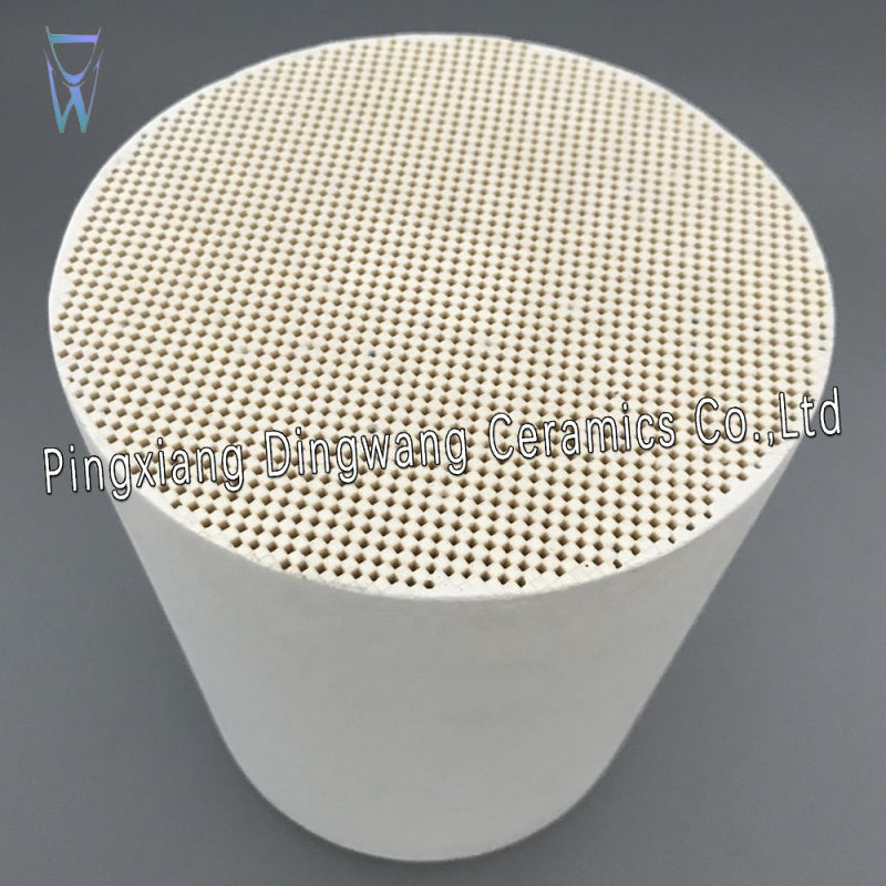 6" 12" 200cpsi DPF Cordierite Honeycomb Ceramic and Automobile Diesel Particle Filter