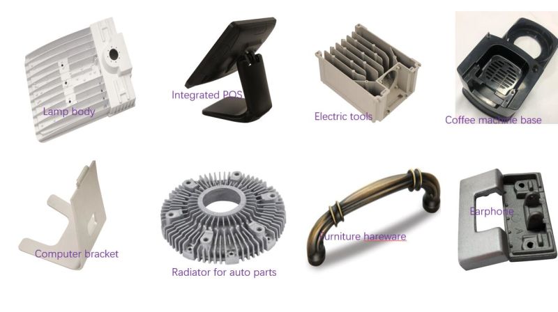 Zinc Alloy Foundry Die Casting Accessories Foundry Die Casting Products