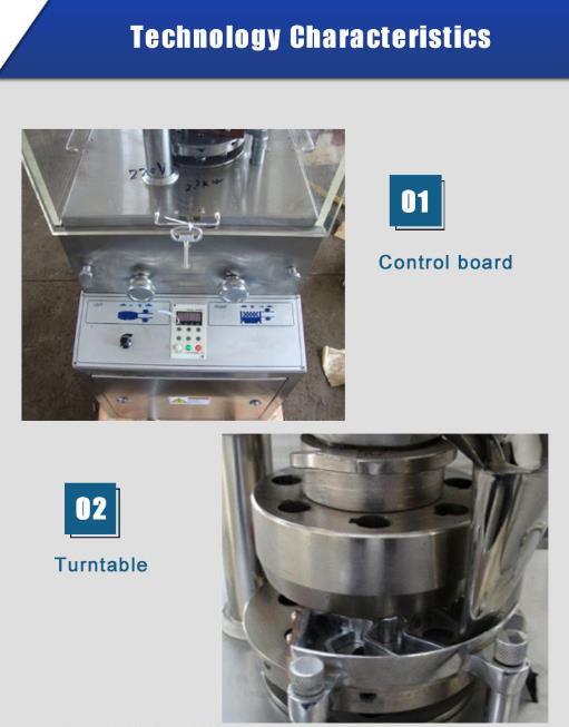 Zp5/7/9A Labortary Round Tablet Tablet Press Machine/Salt Tablet Press Machine