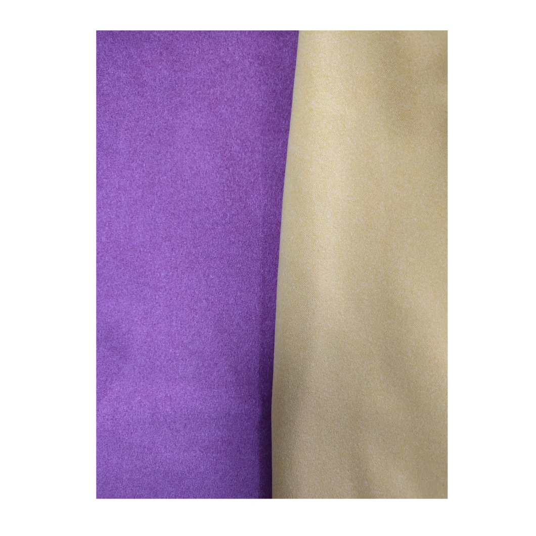 100% Polyester Thick Antistatic Melange Surface Fleece Quick Drying Compound Warm Knitting Fabric