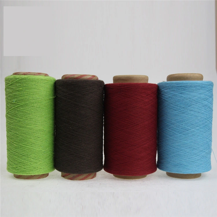 Qualität garantierte aufbereitetem Baumwolle gemischtem Baumwollgeschirrtuch-Garn des Garn-8s