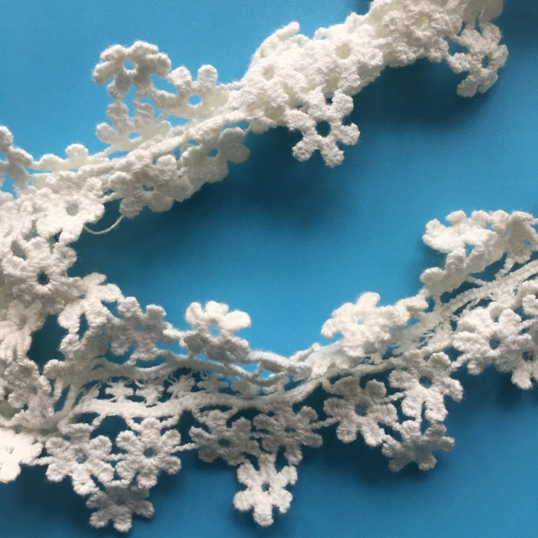 Polyester Chemical Lace Trimming Fabric