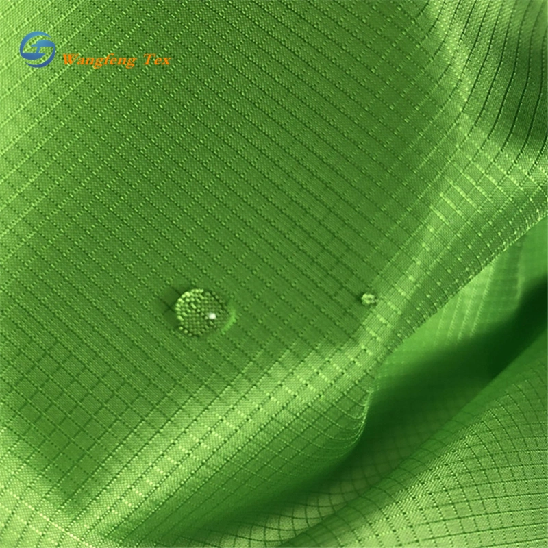100% Nylon Fabric with PU Coating or Silicone Coating Ripstop Tent Fabric