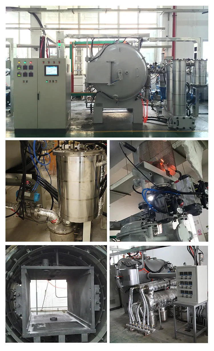 Densen Customized Induction Furnace Vacuum Degreasing Sintering Furnace Vd558