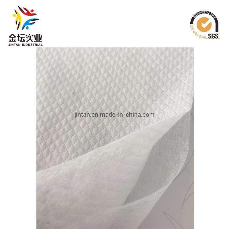 3D Laminated Square Shape Breathable Topsheet Double Layer Hydrophilic Nonwoven (Y03)