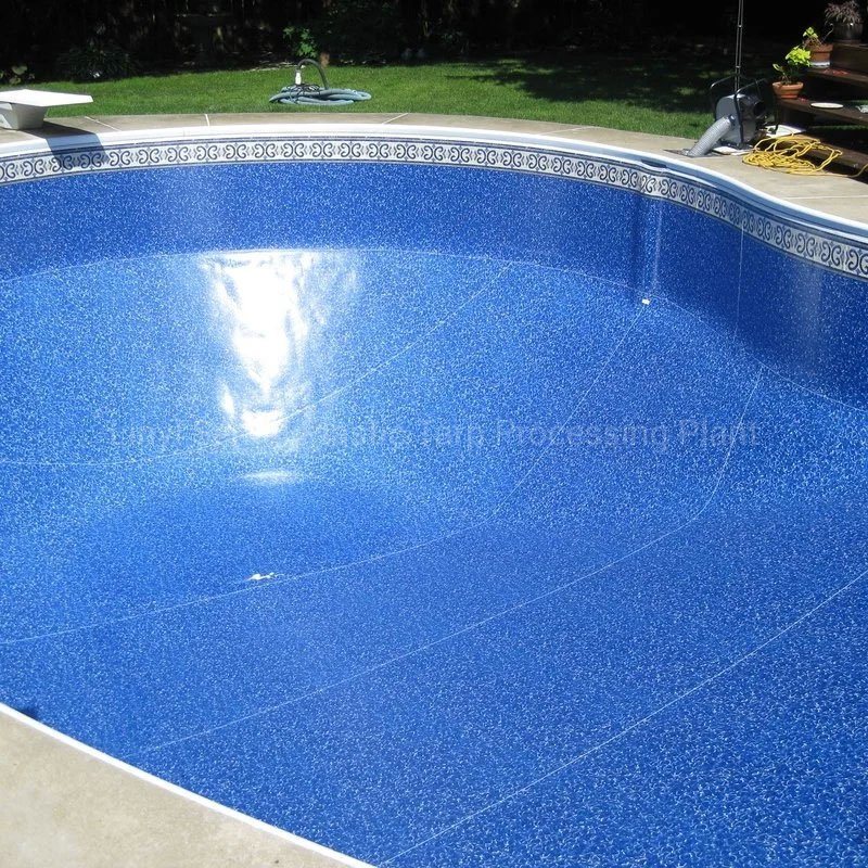 Swimming Pool Bottom Anti-Mildew Fabric PVC Coated Tarpaulin