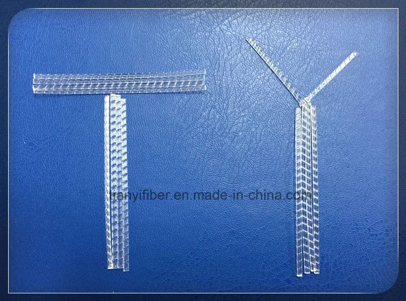 Embossed Macro Synthetic Fibre PP Fiber Polypropylene Curved Fiber