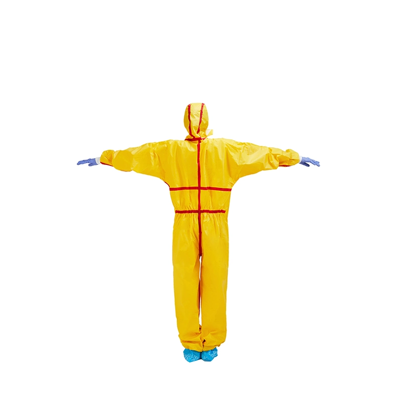 Coverall Coverall Antistatic Fabric Disposable PP Coverall Type 5 Type 6 From China Factory