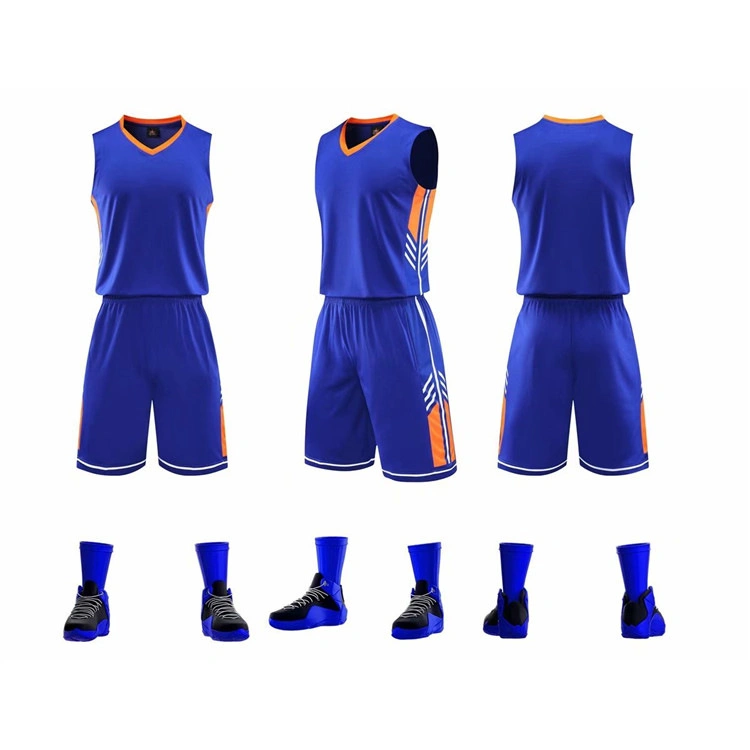 China Moisture-Wicking Mesh Polyester Basketball Jersey with Team Logo