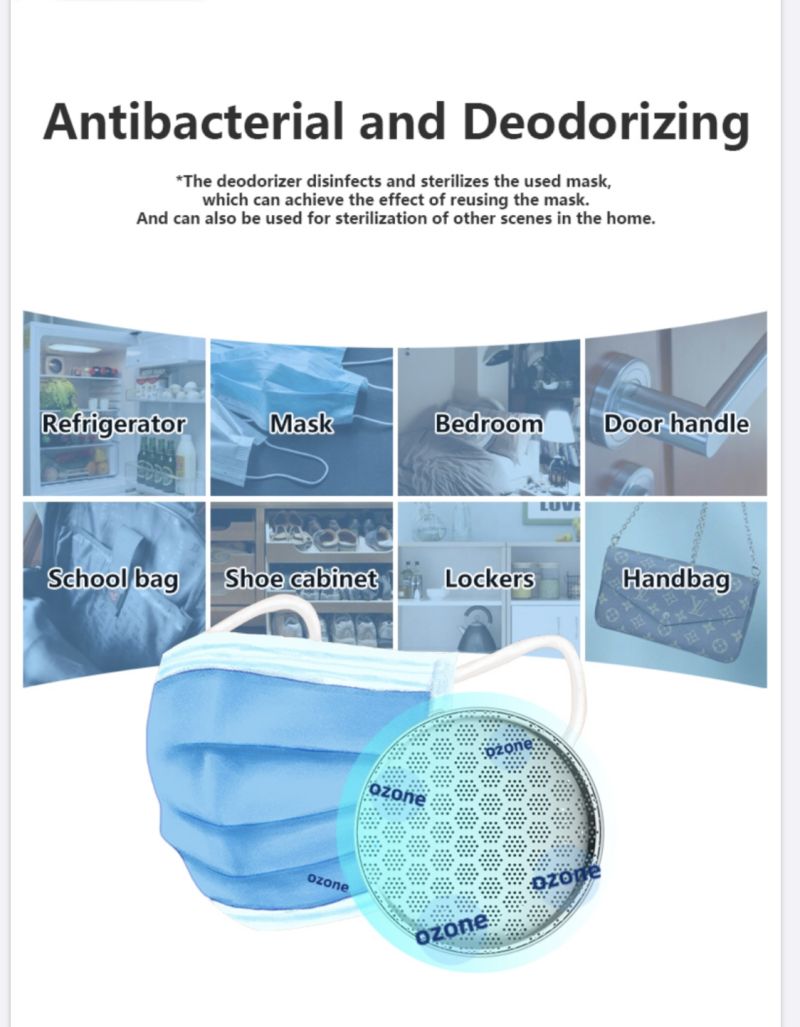 Sterilize Masks Ozone Antibacterial and Superoxide Deodorizer Machine