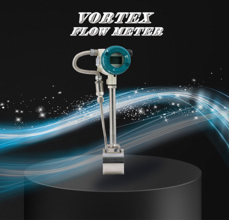 Good Price SS304 Body Compressed Air Flowmeter Vortex Compressed Air Flow Meter
