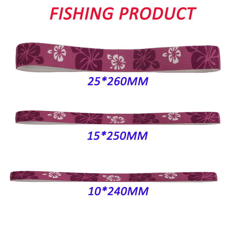 Woven Men's Sport Headband with Silicone Printing for Anti-Skidding