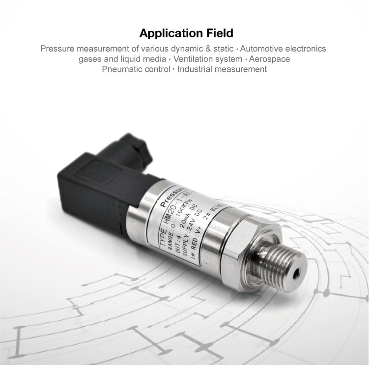 Silicon Oil Filled Piezoresistive Pressure Transducer (JC610-16)