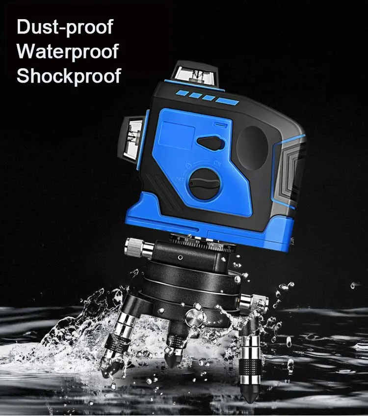 360 12 Lines 3D Rotary Self-Leveling Laser Auto Leveling High Quality Laser Level