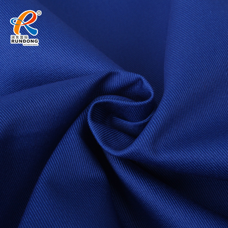 Polyester 3% Carbon 75D Anti-Static Anti-Fluid Fabric for Protective Clothing