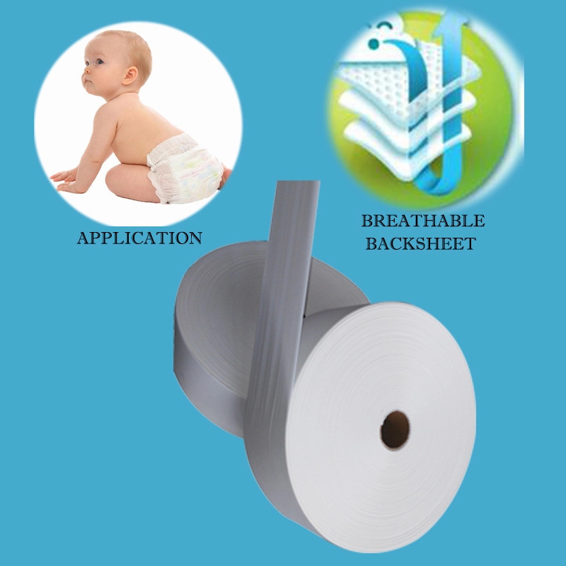SMMS Spun-Bonded Hydrophobic Nonwoven Fabric for Sanitary Products/Materials
