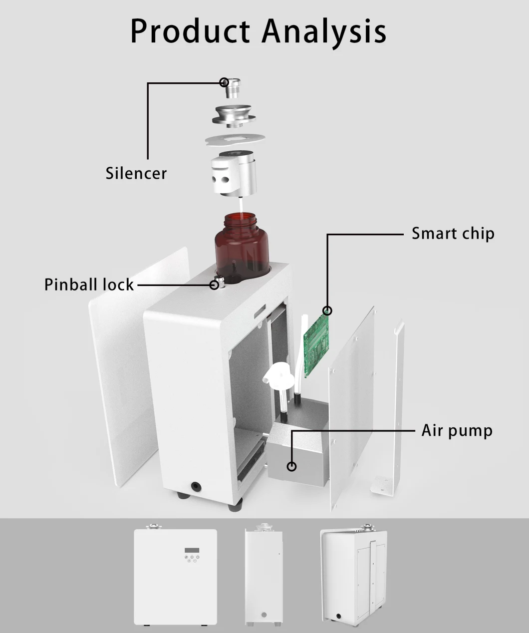 Household Scent Machine, Fragrance Machine, Automatic Fragrance Spraying, Aromatherapy Atomizing Machine