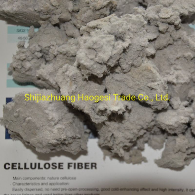 Non-Asbestos Mineral Fiber Rock Wool Ceramic Fiber Cellulose Fiber