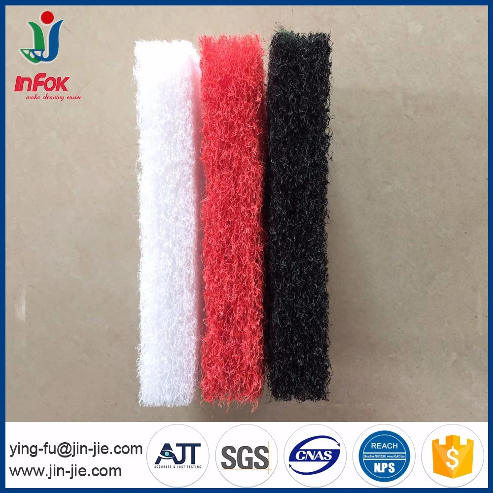 Best Selling Three Colors Nylon Scouring Pad for Household
