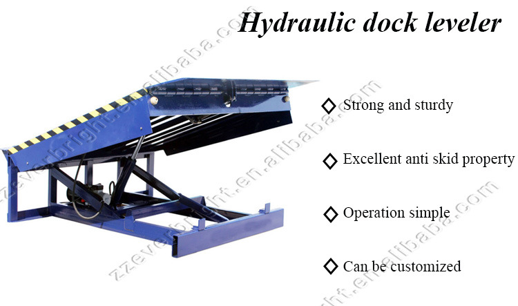 Loading Dock Ramp Leveler Stationary Hydraulic Dock Leveler Price