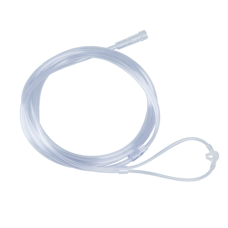 Hot Sale Disposable Soft Nasal Oxygen Cannula with Prongs