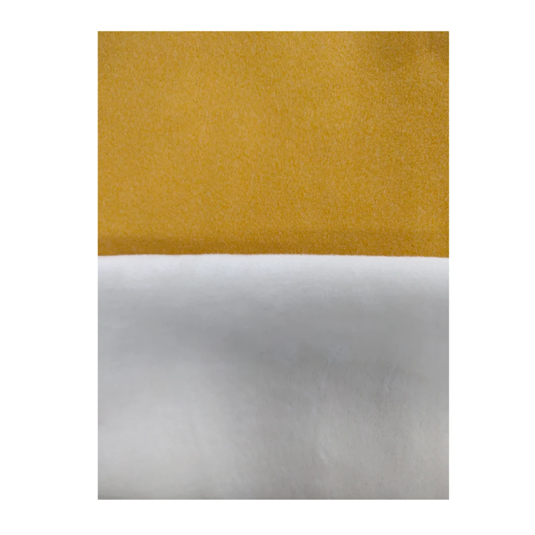 100% Polyester Thick Antistatic Melange Surface Fleece Quick Drying Compound Warm Knitting Fabric
