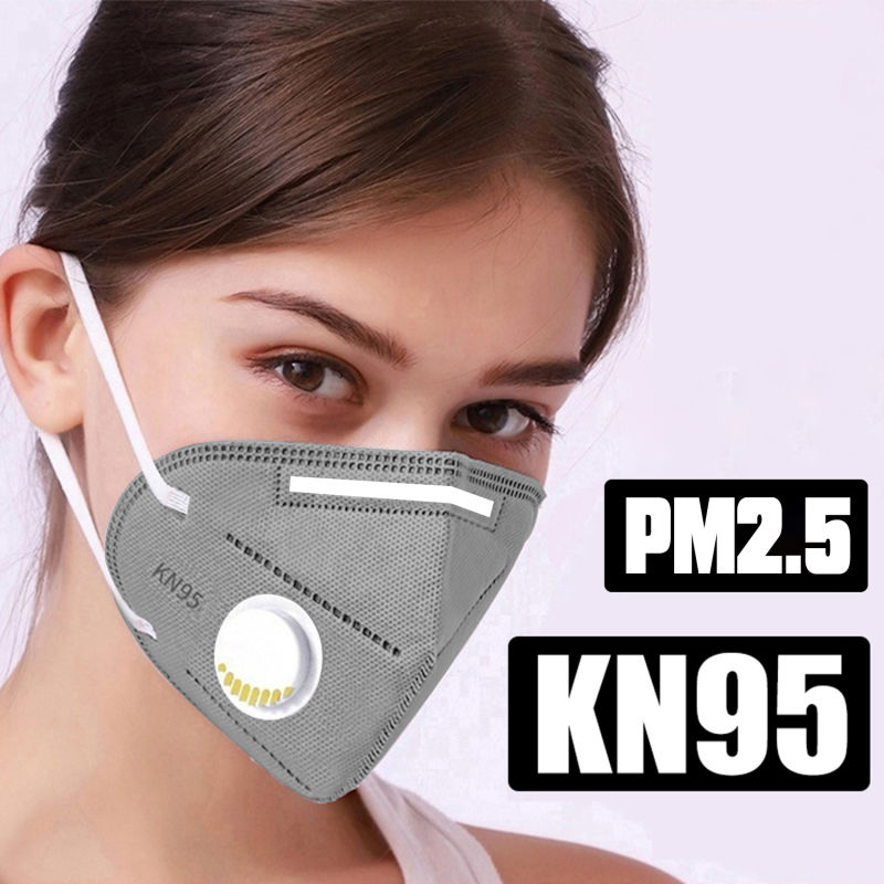 Folding Anti-Particulate Respirator Disposable Dust Folding Mask with Valve OEM